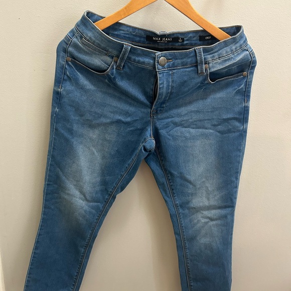 Max Jeans Women's Blue Denim Jeans - Picture 1 of 3